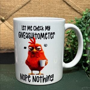 Funny Red Chicken Coffee Mug